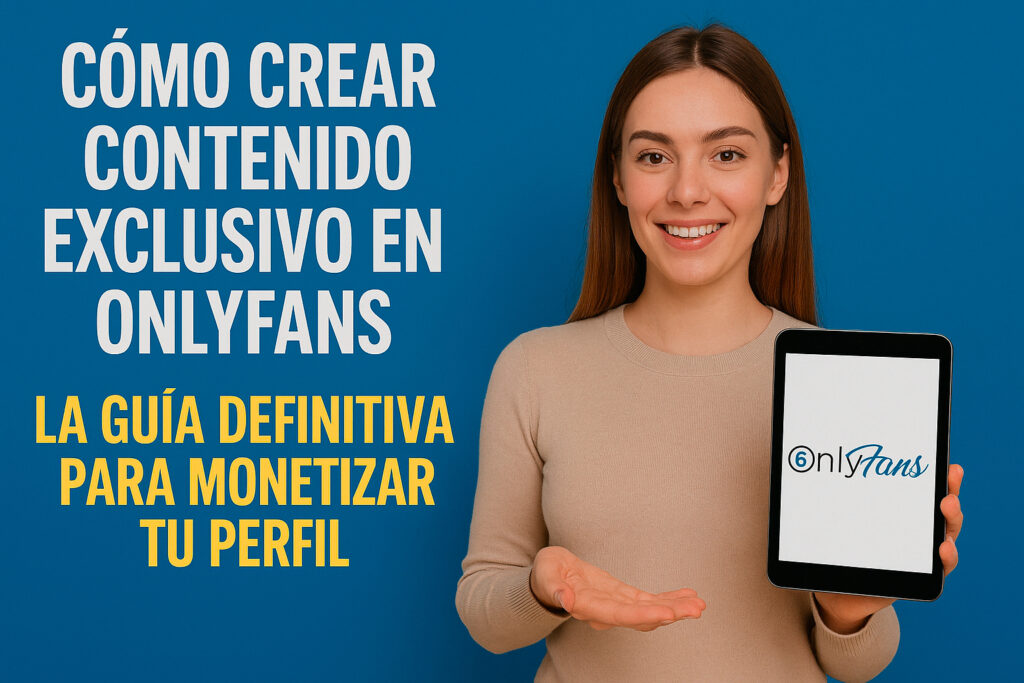 Aprende cómo crear contenido en onlyfans con esta guía