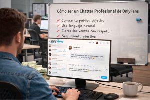 Chatter de OnlyFans: qué hace, cuánto gana y cómo empezar